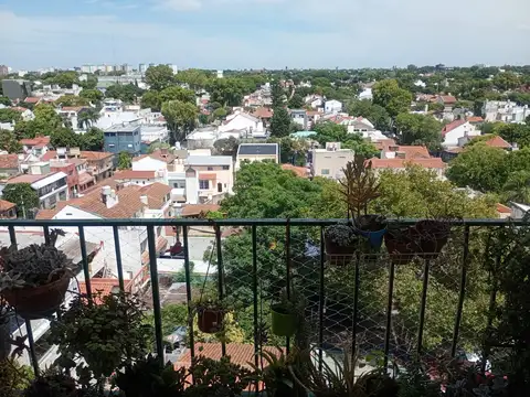 AMPLISIMO 2 AMBIENTES  "AMUEBLADO" SOBRE AV. MAIPÚ EXCELENTES VISTAS A BARRIO Y VERDE" SE ALQUILA POR 1 AÑO"