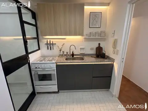 Departamento 2 ambientes con 1 baño
