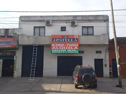 Galpón Losa y Parabólico 1038 m² c/ Frente y salida a 2 calles - Ciudad Madero