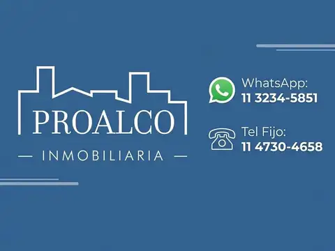 Depto Tipo Casa en Venta de 2 ambientes