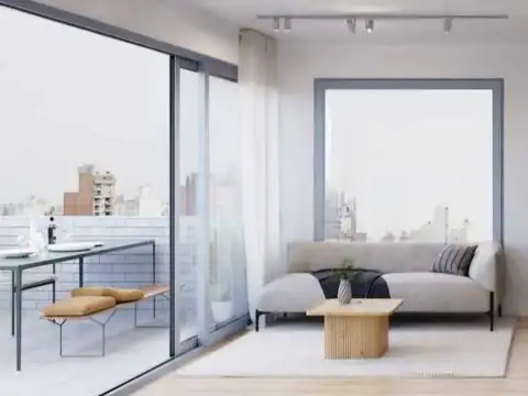 Departamento 2 ambientes con 1 baño