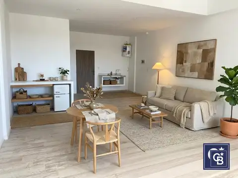 Venta de departamento monoambiente con cochera apto profesional en Rincón de Milberg, Tigre