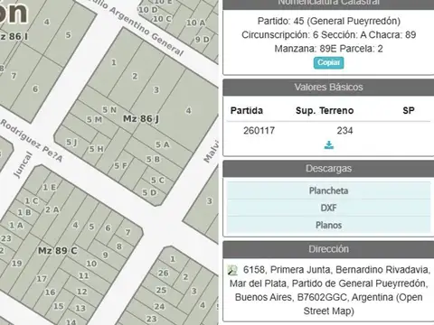 GALPON  LOTE DE 230m2 EVALUA PERMUTA AUTOMOVIL