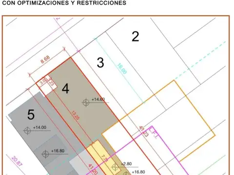 TERRENO EN VENTA EN VILLA DEVOTO PB+ 4 pisos 928m2