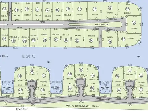 Terreno en Venta 60  mts Fondo