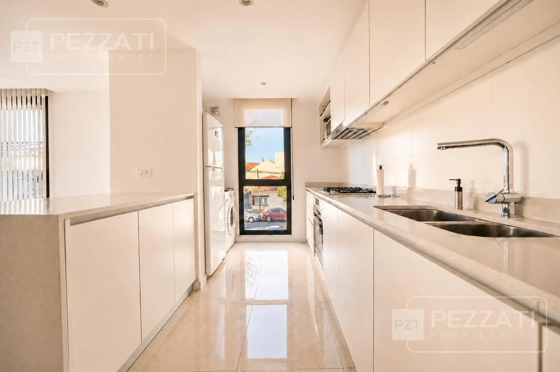 Depto 3 amb, 87m² con cochera, balcón y sum — Guemes