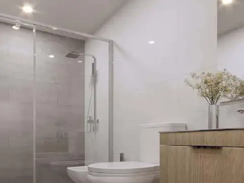 Departamento 2 ambientes con 1 baño