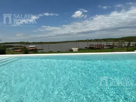 Casa Venta 6 ambientes Isla Santa Mónica - Pileta Muelle Privado Vistas Panorámicas