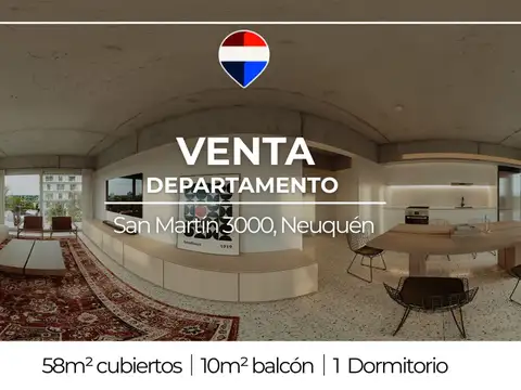 VENTA DEPARTAMENTO 1 DORMITORIO NEUQUÉN EN POZO