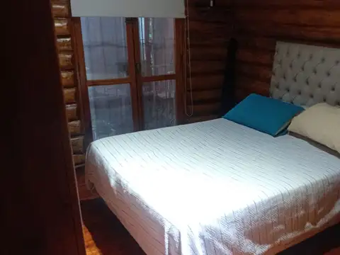 Cabaña tronco de madera, 2 dormitorios, Villaguay