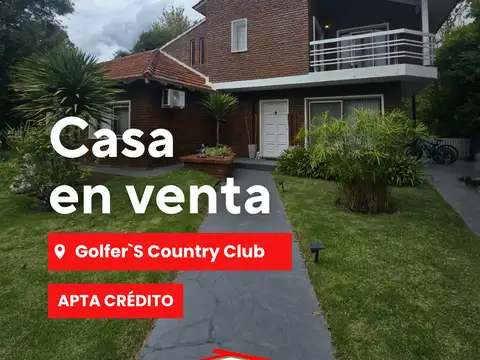 Casa en venta en Golfer´s Country Club - Apta crédito