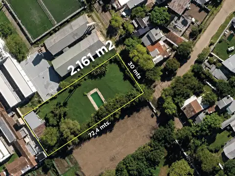 Lote 2161 m² Los Polvorines.Desarrollo ,inversion