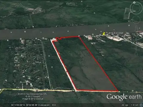 Terreno en Venta 1.200  mts Fondo