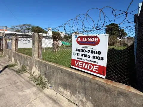 TERRENO AMPLIO EN LUZURIAGA IDEAL PARA CONSTRUCCION