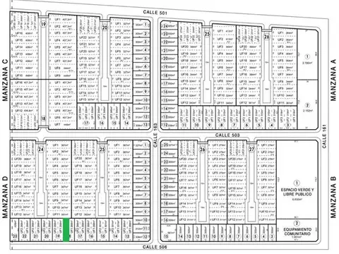 Terreno en Venta en Joaquin Gorina, USD 12.500