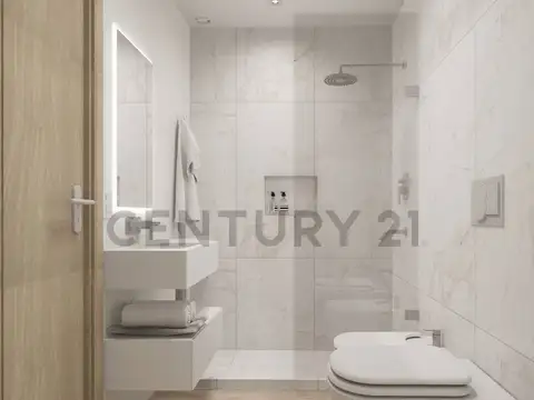 Departamento de 2 ambientes al contrafrente, balcon aterrazado, toilette, suite, Premium, a estrenar