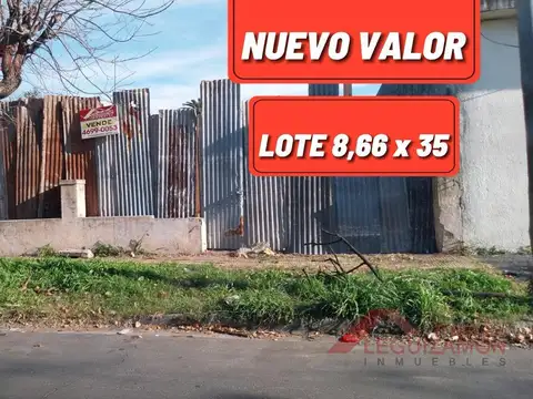 LOTE EN VENTA – LA TABLADA – 303 m² – ZONIFICACIÓN MI – OPORTUNIDAD