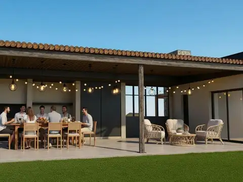 Casa 4 ambientes con 2 baños