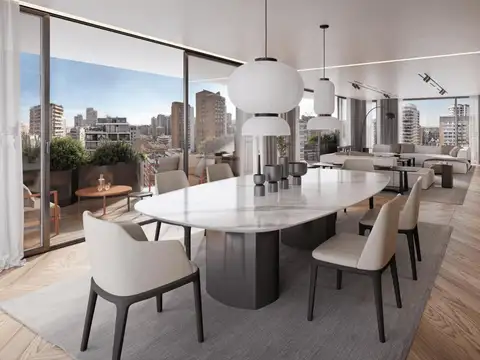 Departamento 4 ambientes con 3 baños