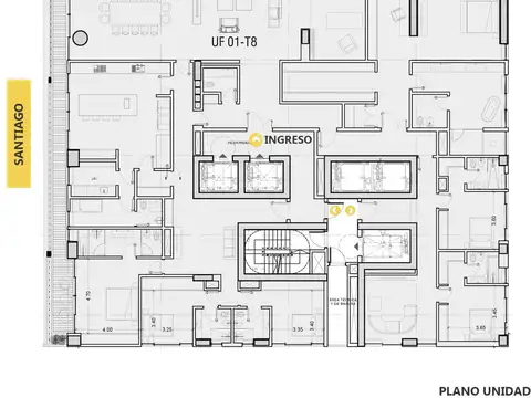 Venta - Torre Pininfarina - Departamento 6 dormitorios y balcón terraza al río - Pichincha, Rosario.