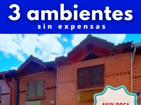 Duplex, 3 ambientes, Gas Natural, sin expensas 