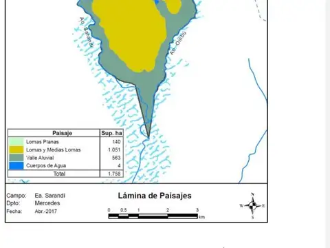 Campo en Venta de 4.892  ha