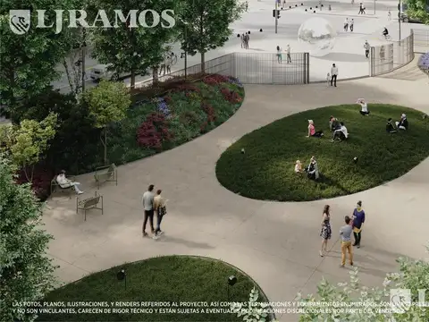 Departamento 2 ambientes con 1 baño