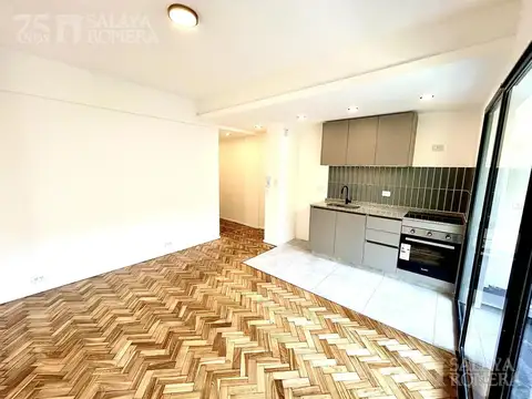 Departamento 2 ambientes con 1 baño