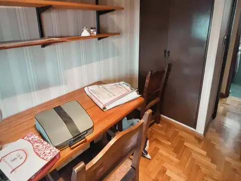 Departamento 3 ambientes con balcón corrido