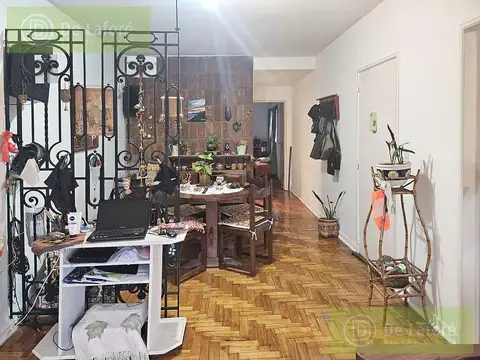 Departamento 2 ambientes con 1 baño