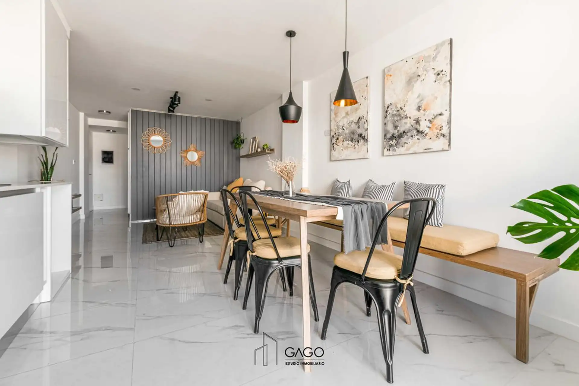 Depto 3 amb a estrenar en duplex, 110m² con balcón y parrilla — La Perla Sur