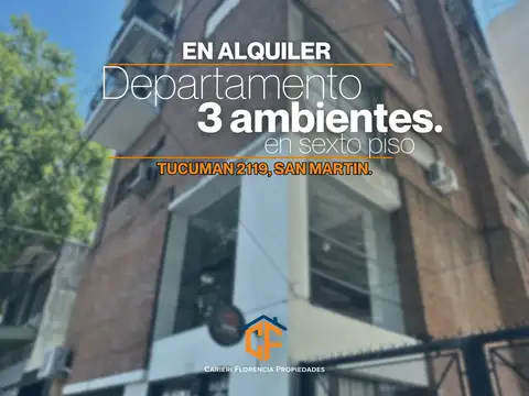 Departamento en Alquiler en General San Martin, Partido de General San Martín