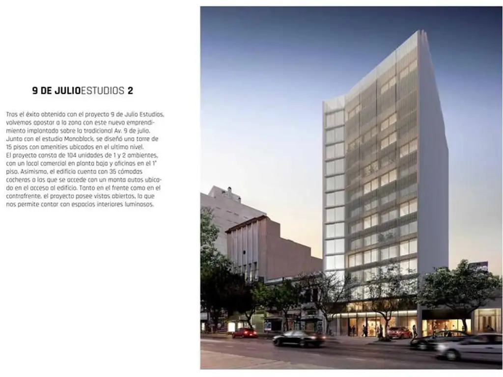 9 de Julio Esudios 2 - Irigoyen 1400 en San Telmo