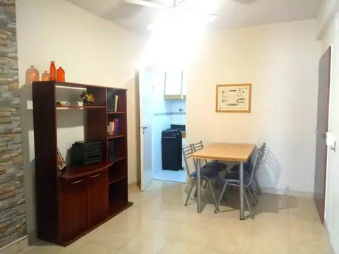 Departamento 2 ambientes con 1 baño