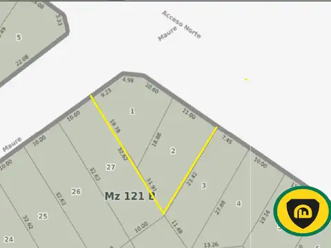 Terreno en Venta de 508,0 m2