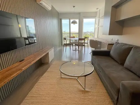 Departamento Vista al rio Amoblado con Balcon A estrenar en Alquiler