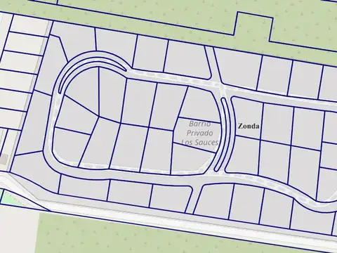 Terreno en Venta en Zonda, USD 26.000