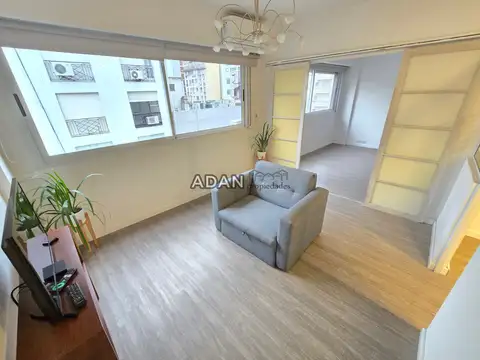 Amplio 2 Ambientes de 55 m², Refaccionado. Impecable. Posibilidad de 3amb