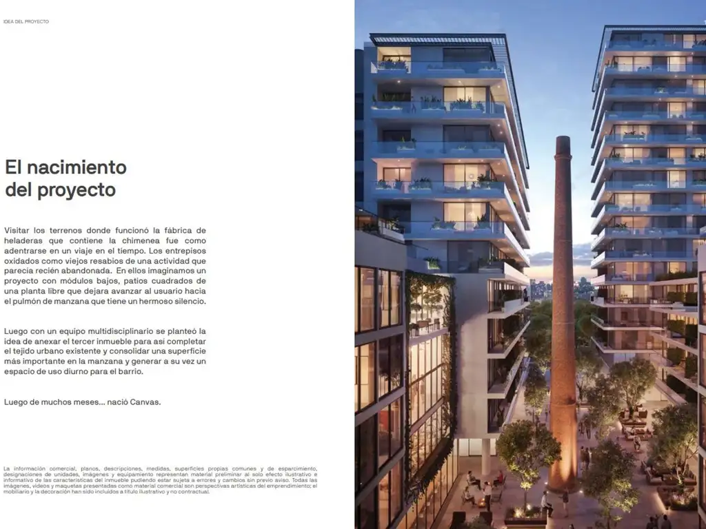 Complejo CANVAS en Barracas. - Entrega Diciembre 2023