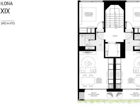 Departamento en venta de dos ambientes- Haedo Sur