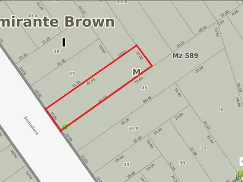 VENTA LOTE 10X45 ZONA ADROGUE