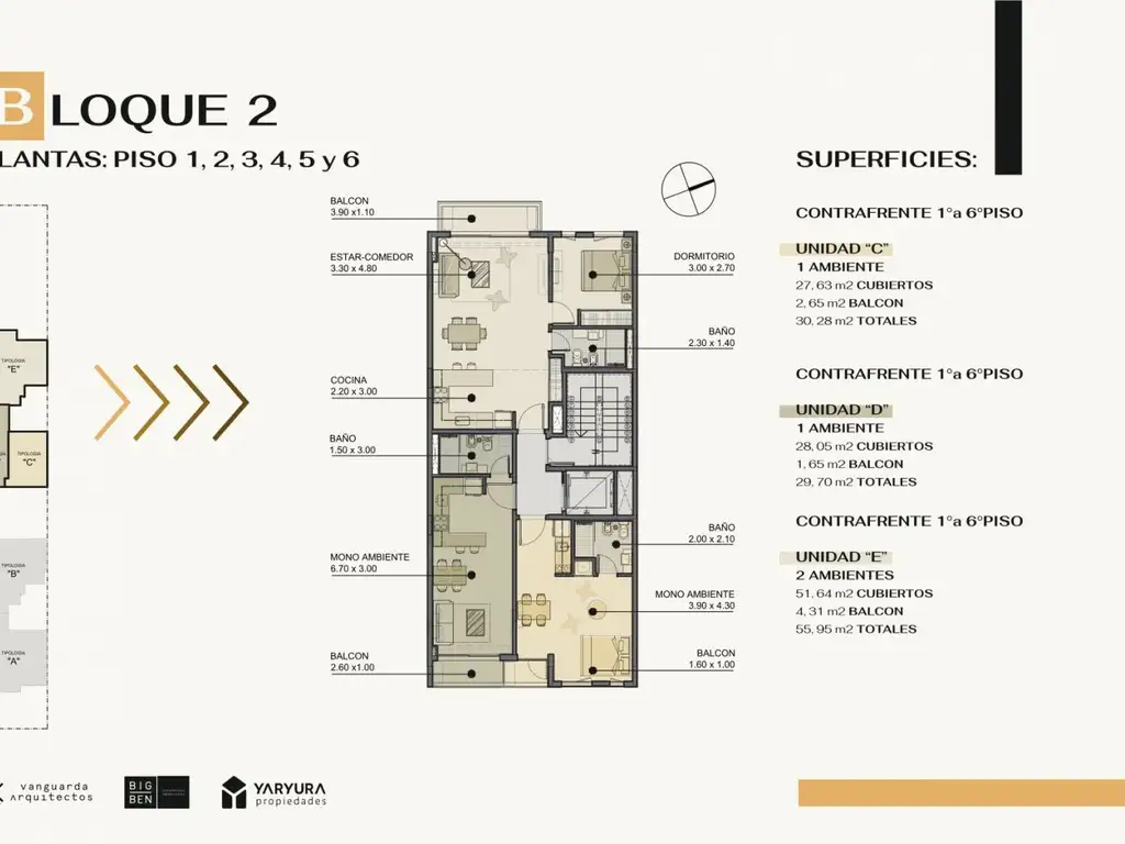 1 y 2 AMBIENTES. COCHERAS - Foto 15