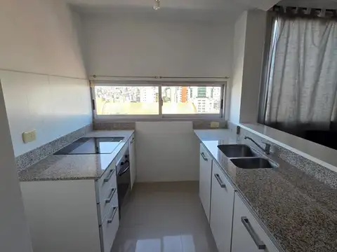 Departamento 2 ambientes con 2 baños