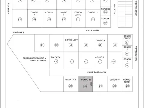 Departamento en Venta de 1 dormitorio