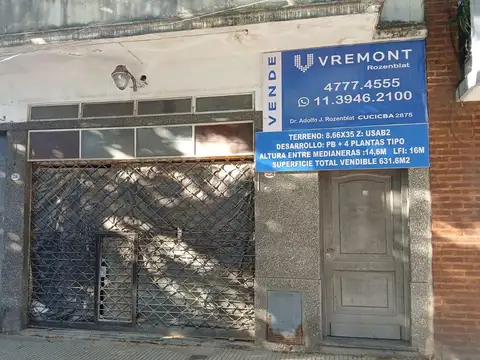 Terreno - Villa Urquiza