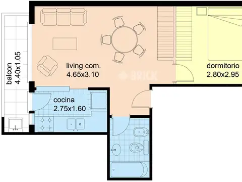 SAN BENITO DE PALERMO AL 1600 5°