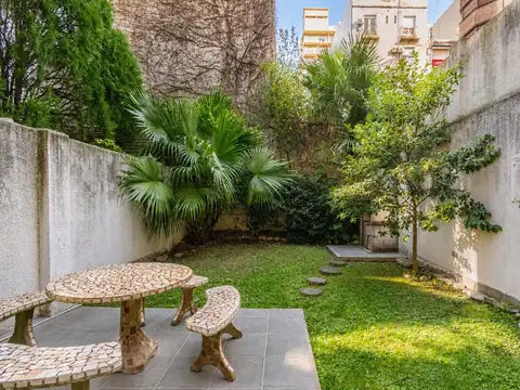 2 ambientes - escritorio- jardín - parrilla - contrafrente Departamento en Belgrano