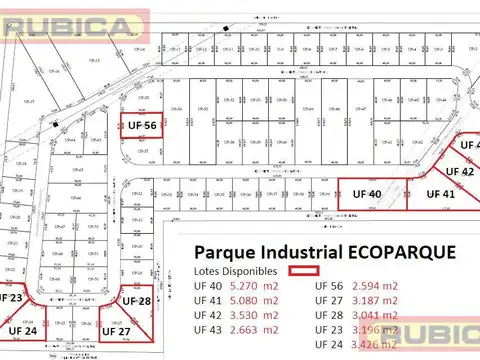 Terrenos en Venta Financiados Parque Industrial Moreno