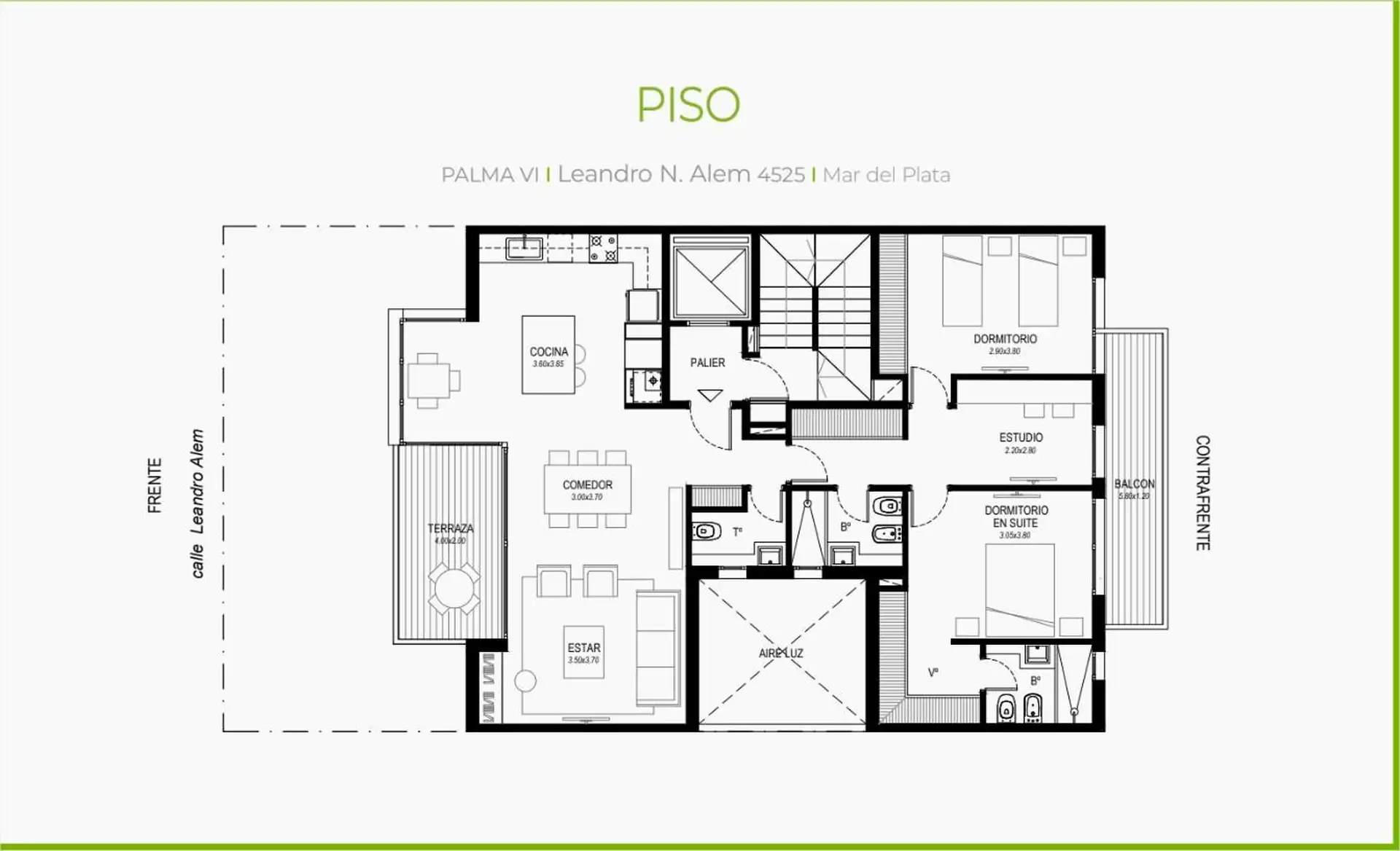 Departamento en Playa Grande