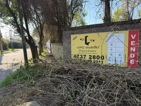 Terreno en Venta 20  mts Frente
